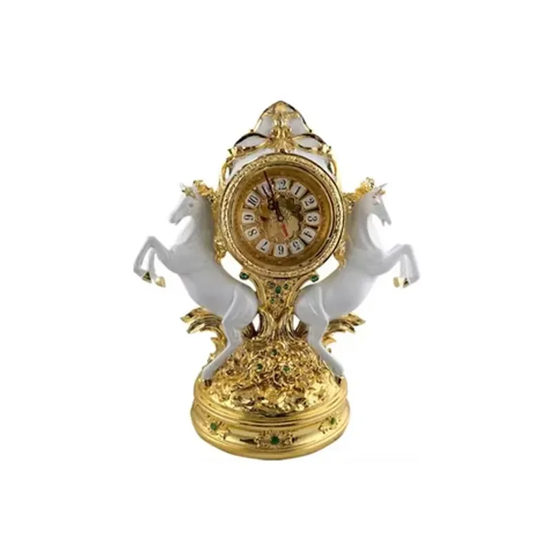 Luxury Table Clock Mechanism for Home Decoration Wholesale Manufacturer Silent Quartz Movement DIY Repair Parts Modern Design