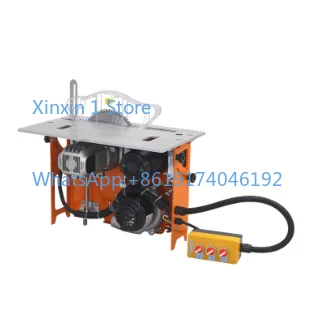 Optical axis lifting dust-free child and mother saw machine special woodworking push table saw small table folding saw table