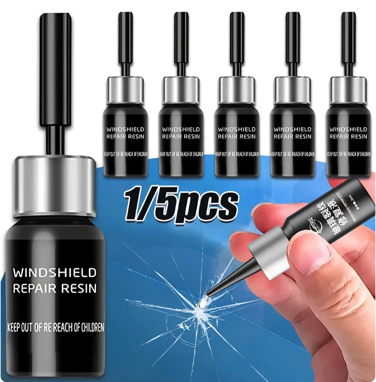 Car Windshield Glass Cracked Repair Agent Window Glass Scratch Nano Repairing Set Crack Restore Traceless Curing Glue Tools