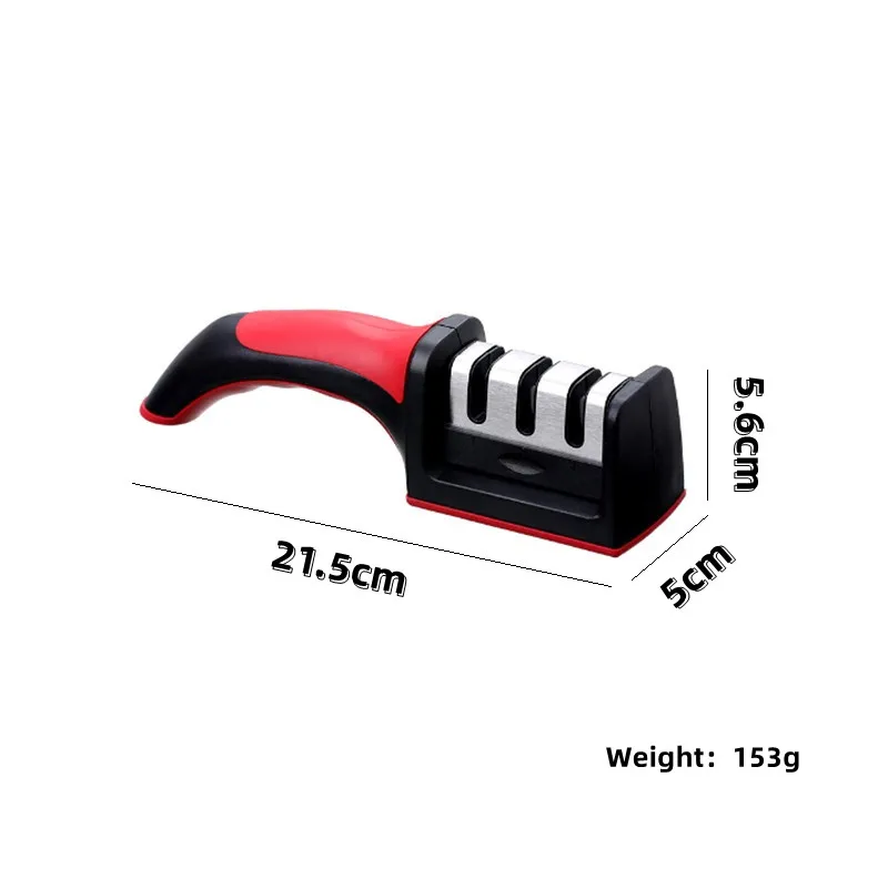 Three Section And Four Section Handheld Sharpening Tool Kitchen Knife Scissors Sharpener Kitchen Small Tool Accessories