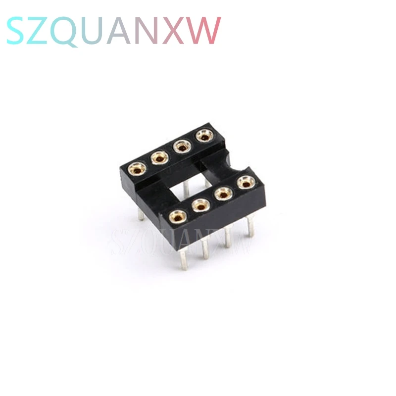 10PCS Round Hole IC socket Connector DIP 6 8 14 16 18 20 24 28 40 pin Sockets DIP6 DIP8 DIP14 DIP16 DIP18 DIP20 DIP28 DIP40 pins