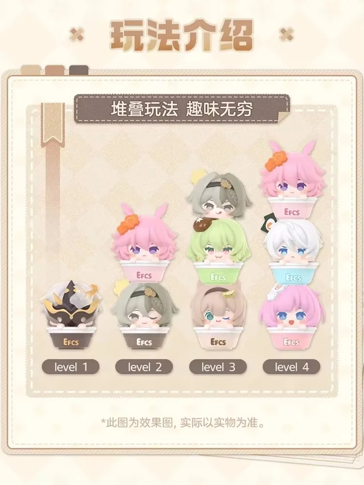 

Honkai Impact 3rd Instant Noodle Stacking Game Official Licensed Mini Character Collectible Stress Relief Desk Toy Gift