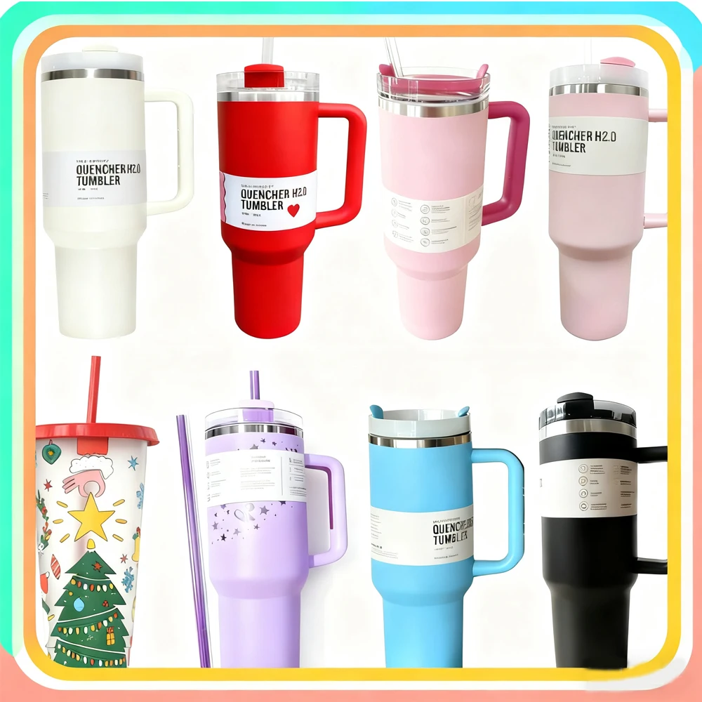 

Многоцветные варианты! Автомобильная изолированная соломенная чашка емкостью 40 унций — прохладный прикосновение и устойчивый к конденсации, вместимость для потребления в путешествиях