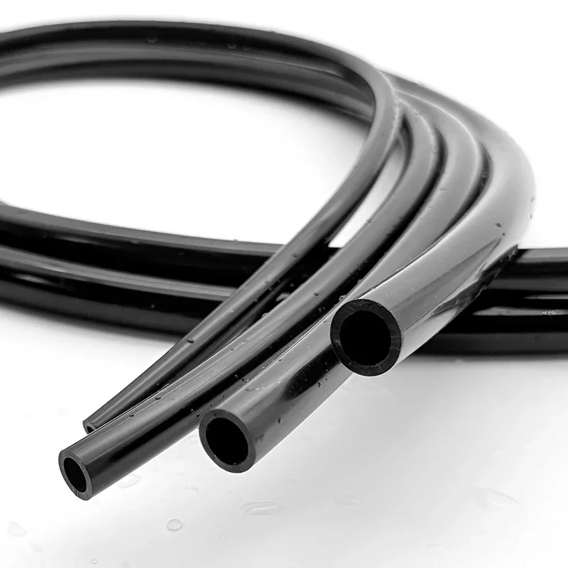 

Силиконовый шланг длиной 2 метра — черный пищевой контакт, гибкая нетоксичная трубка ID1 2, 4, 6, 8, 10-25, устойчивая к давлению, герметичная