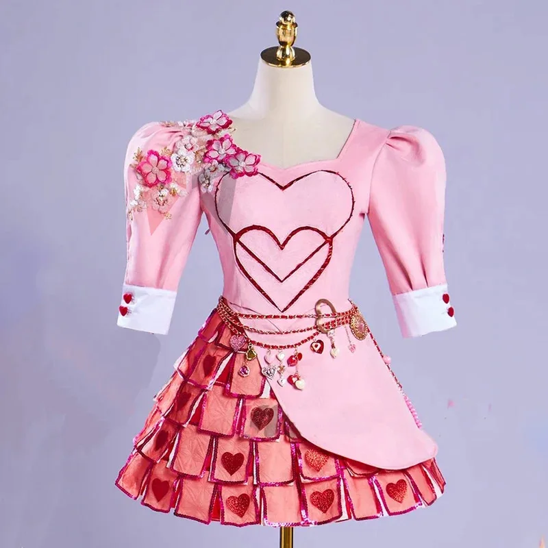 

Новый костюм для косплея «Потомки» The Rise Of Red Hearts, платье для игровой вечеринки на заказ