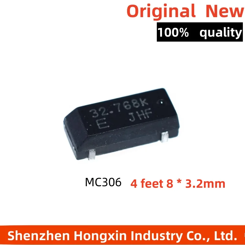 

10pcs MC306 32.768KHZ 32.768K SMD 4 pin 8 * 3.2MM passive crystal oscillator 12.5PF