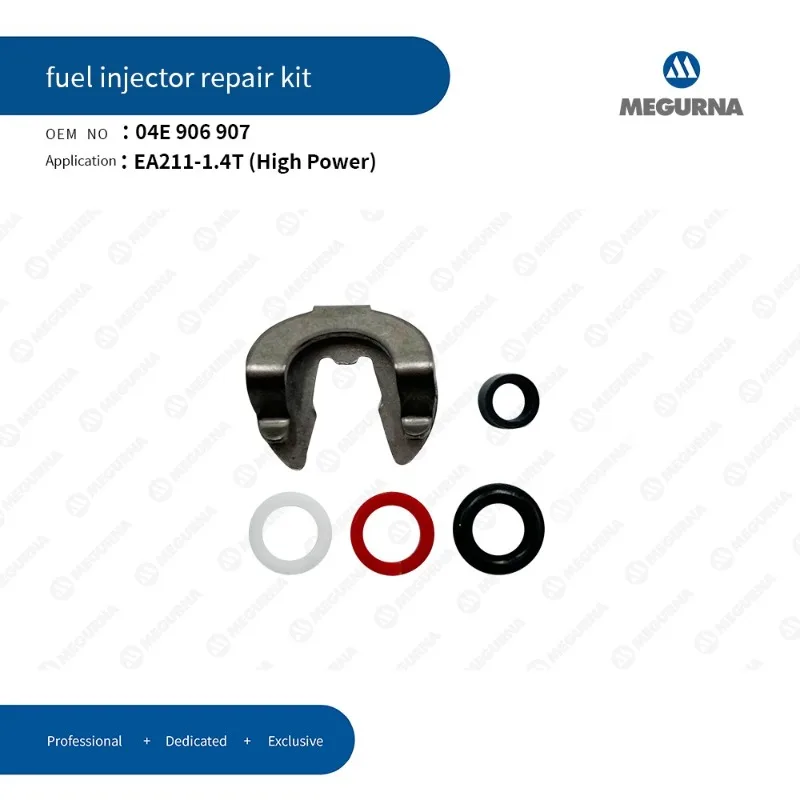 

04E906907 5pcs Fuel Injector Seals Repair Kit For EA211 1.4T high power engine AUDI A3 Q2 Q3 VW Bora Lamando Passat Lavida Skoda