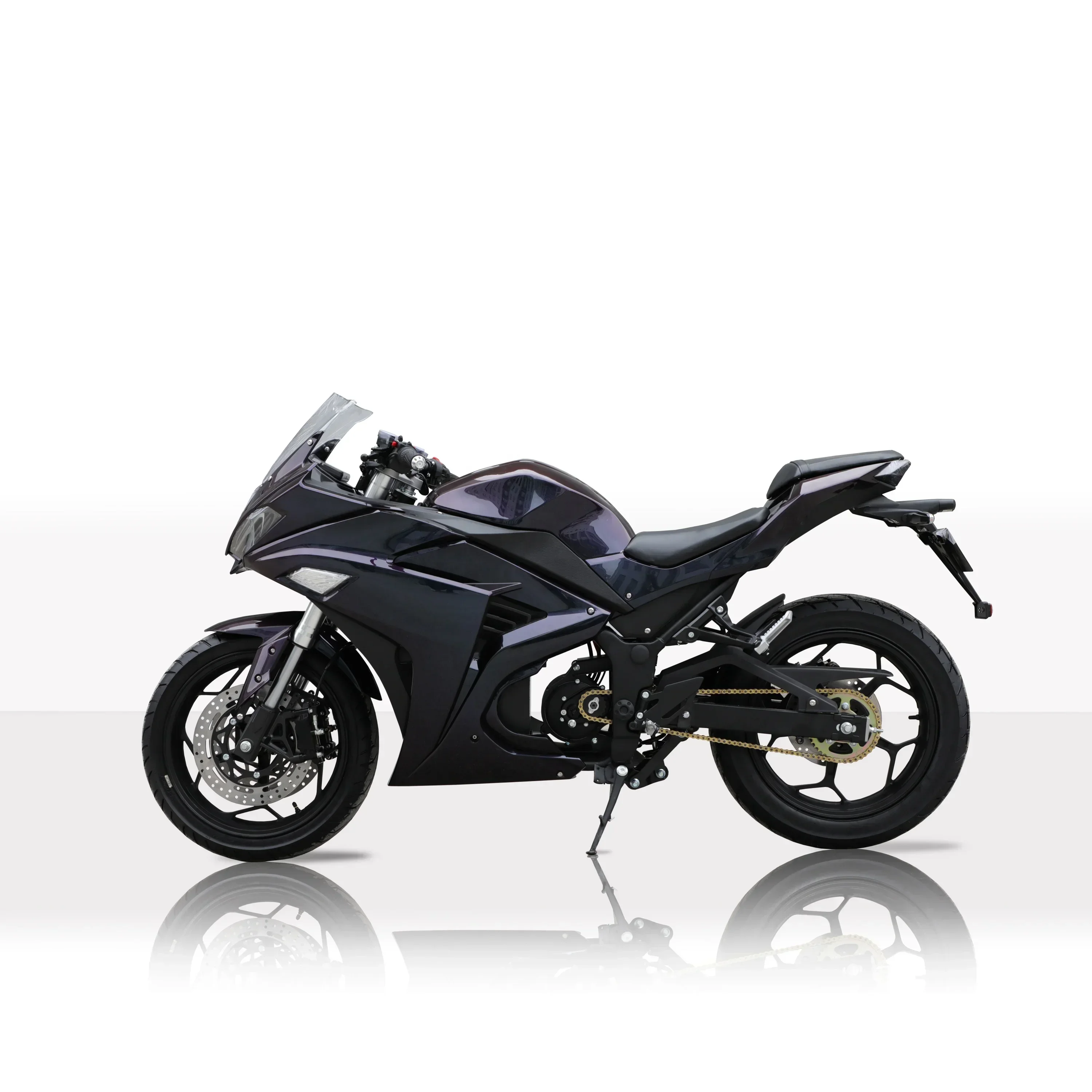 Popular 130KM/H Cheap Power Electric Motorcycle Adult V6 YMH R3Street Racing Motorcycle