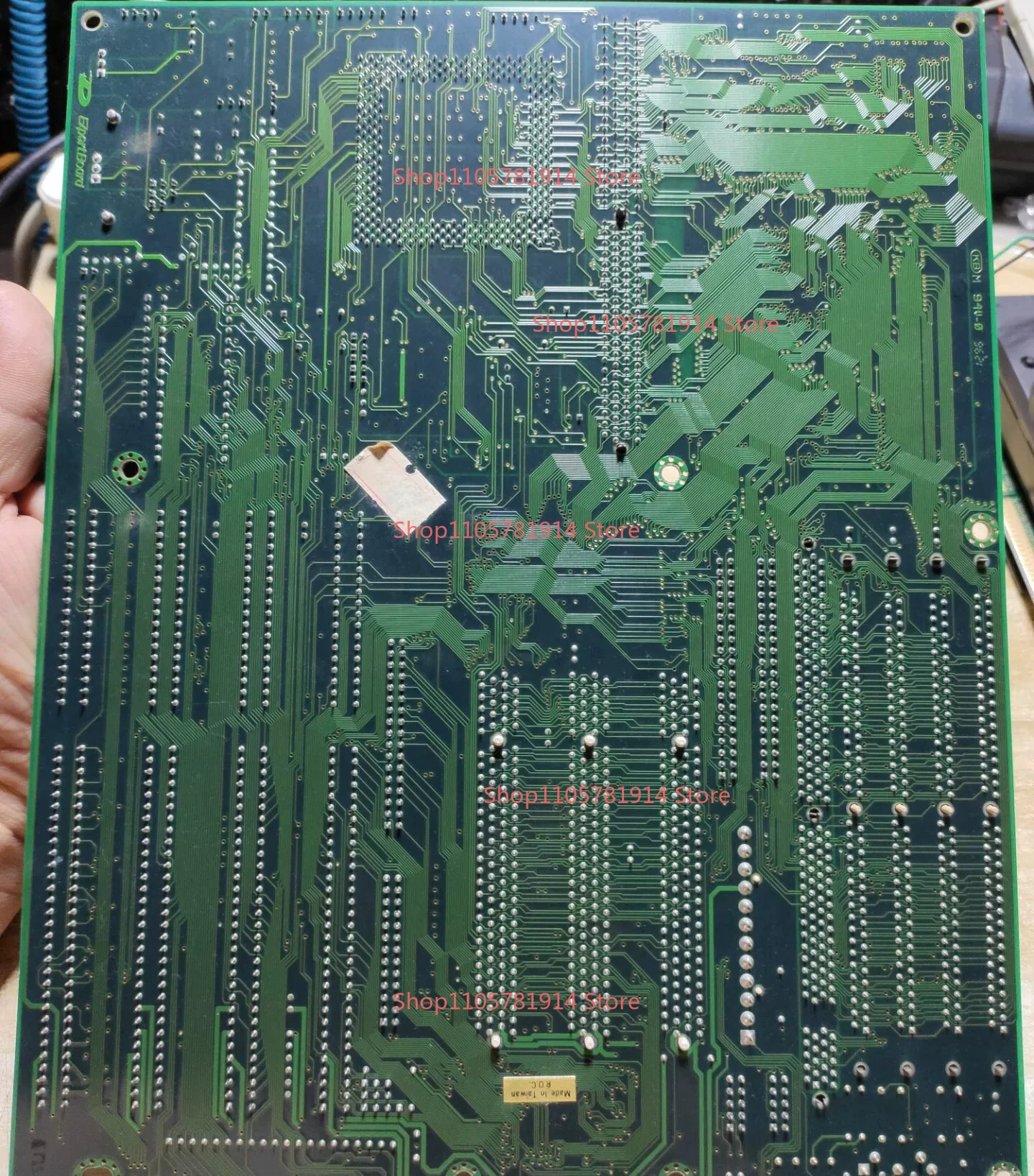 For Pentium Computer Sy007 Antique Cpu Exp8661 Main Board + Memory + CPU