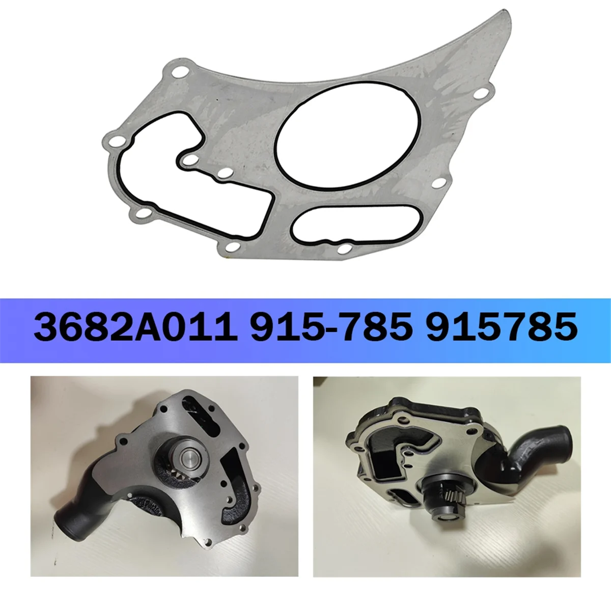 3682A011 915-785 915785 New Water Pump Gasket for Engine 1104C-44T 1104C-44TA 1104D-44TA 1100