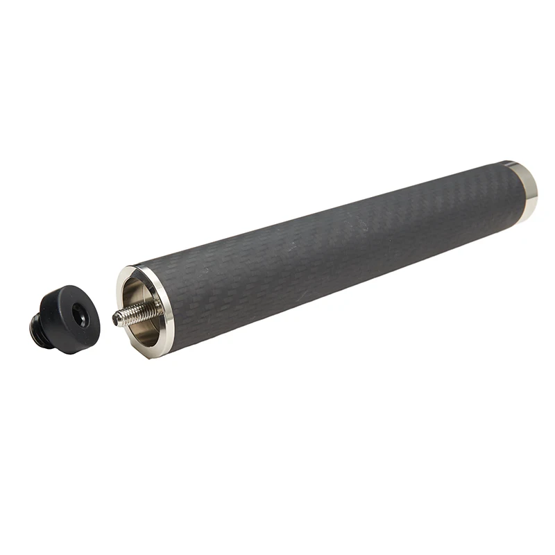 Mezz Koolstofvezel Pool Cue Extension Met Bumper Biljart Extension Biljart Accessoires Voor Mezz Cue Bar Lengte 8"