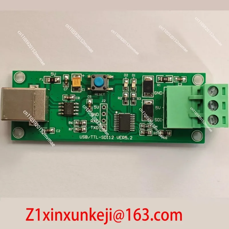 USB/TTL To SDI-12 Protocol, Debugger SDI-12 Sensor, Converter