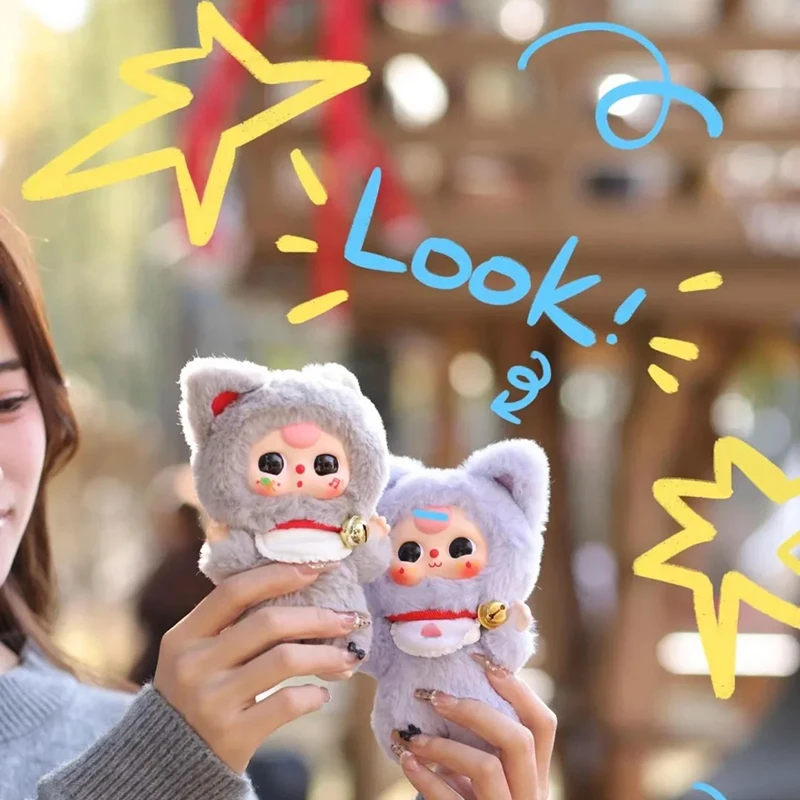 

Baby//* Cats Series Tide Playprise слепая коробка милые плюшевые подвески украшения подарки-сюрпризы