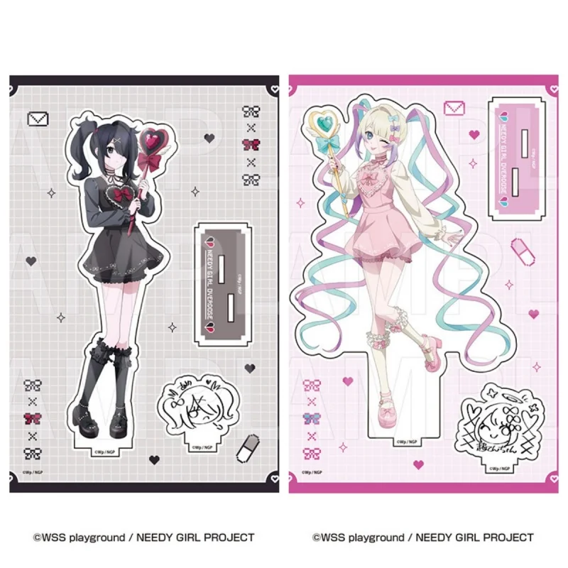 NEEDY GIRL OVERDOSE 15cm Ame-chan KAngel  Acrylic Stand Model Keychain Desktop Ornament Accessories Goods Collection