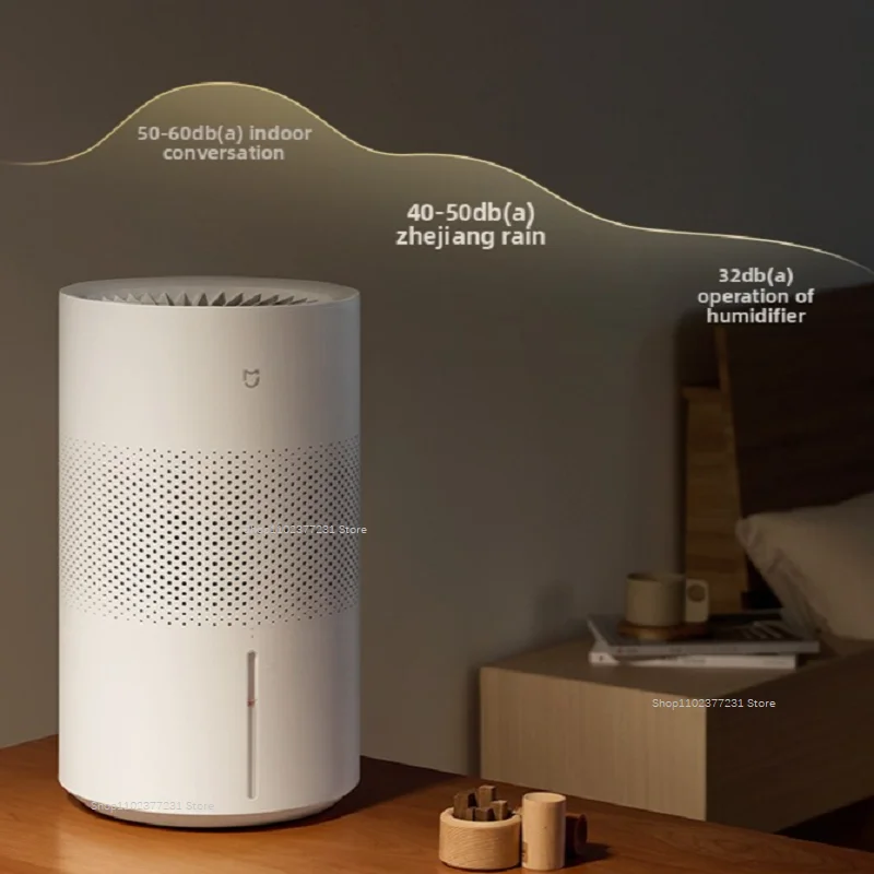Original MIJIA Mistless Humidifier 3 [400] 4L 400mL/h with Top Fill Design Mi Home App Control and Humidity Display for Home -CN