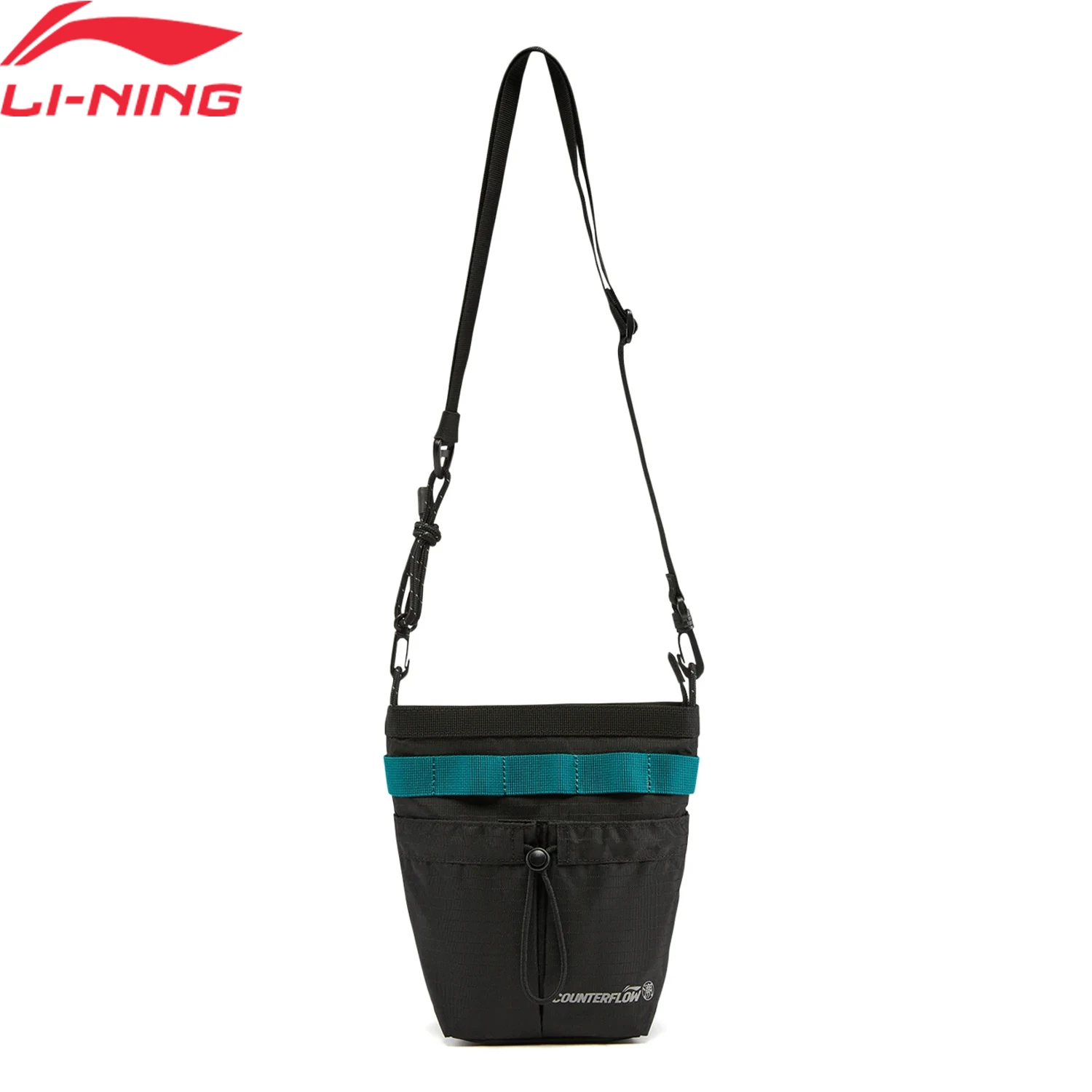

Li-Ning Unisex Outdoor Messenger Bag 120*100*210mm LN WATER PROOF Fashionable Reflective LiNing Men Women Bags ABDW135