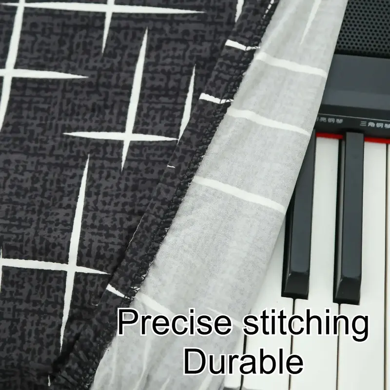Stretch Fabric Piano Covers 2 Sizes Electronic Piano Keyboard Dust Cover Dustproof 12 Color for Digital Piano Protector 피아노 덮개 - Image 4