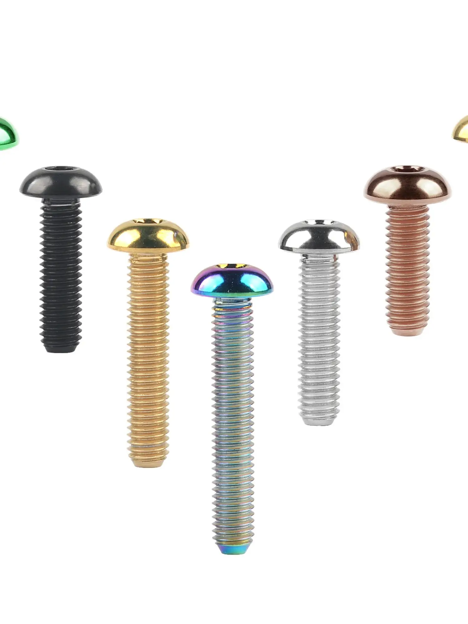 AliExpress Wanyifa Titanium Bolt M5M6M8X8/10/12/15/16/18/20/25/30/35Mm Socket Head Cap Screw for Bicycle Parts Accessories