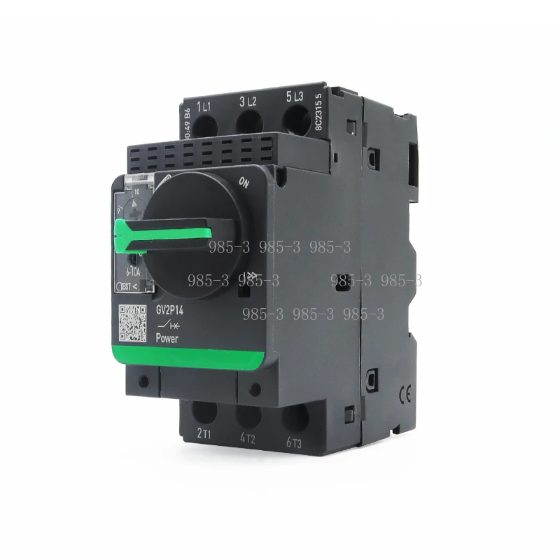 

Motor Circuit Breaker Knob Controls Motor Isolation Short Circuit Protection Switch GV2-P 0.1-32A Thermomagnetic
