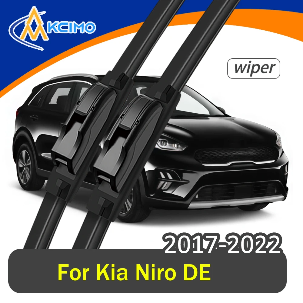 

Premium Windshield Wiper Blades Replacement For Kia Niro DE 2017-2022 Quiet Streak-Free Wipers Set All Weather Protection