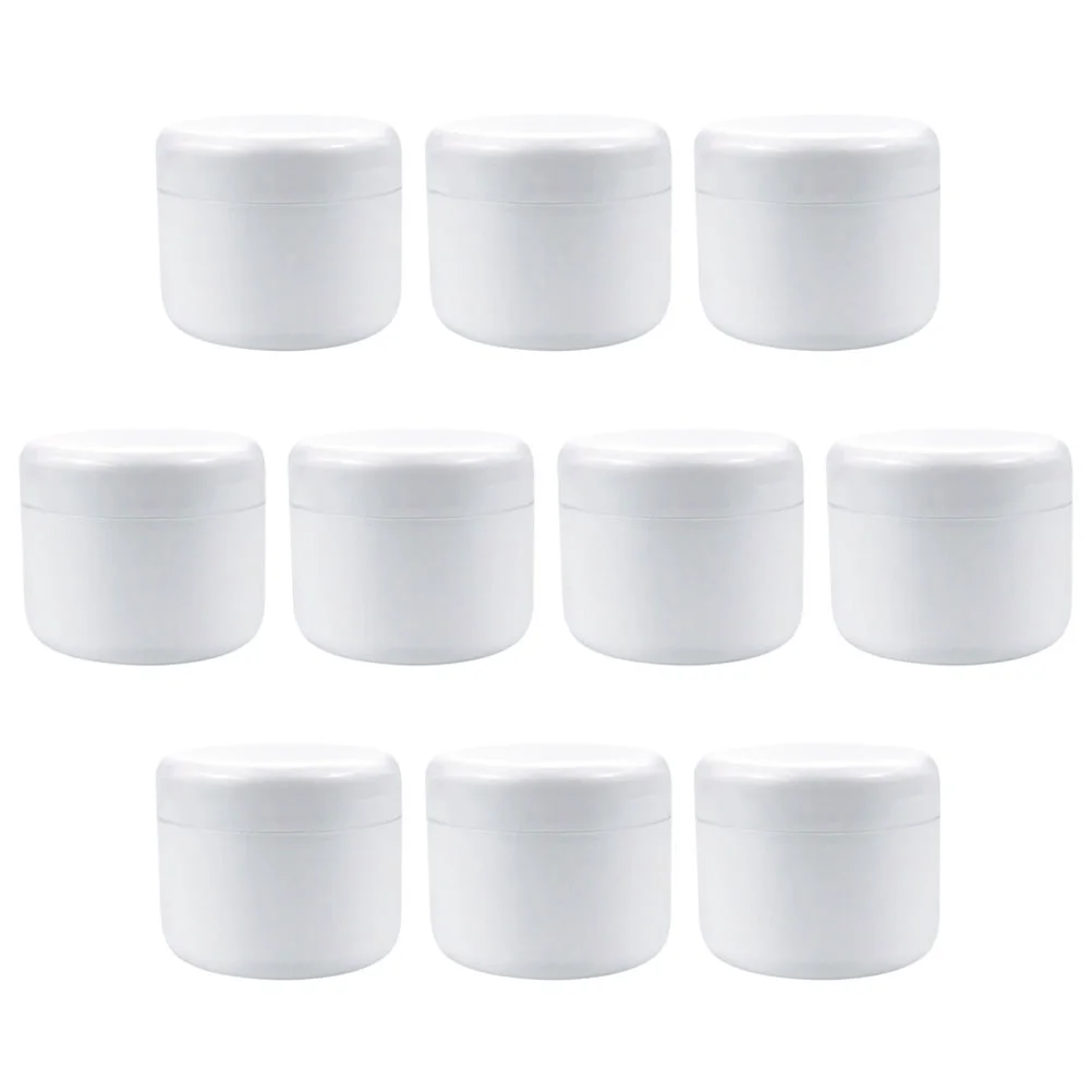 

10 Pcs Leak-proof Containers Facial Cream Bottles Fine Workmanship Boxes Pp Packing Travel Moisturizer