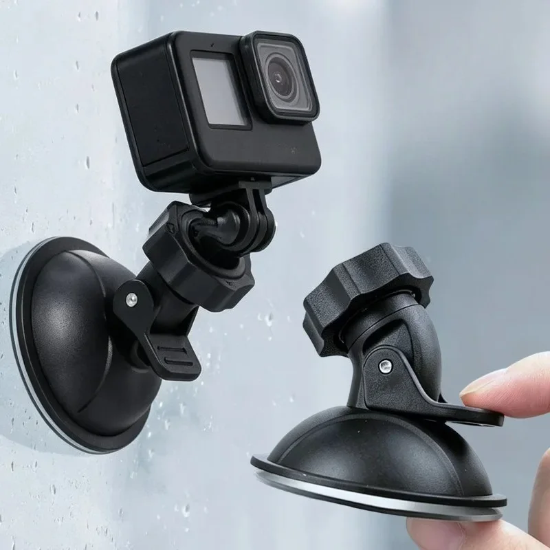 Dash Cam Suction Cup Mount 360° Rotatable Ball Head Bracket Holder Stand Strong Suction for Car DVR Video Recorder Windshield