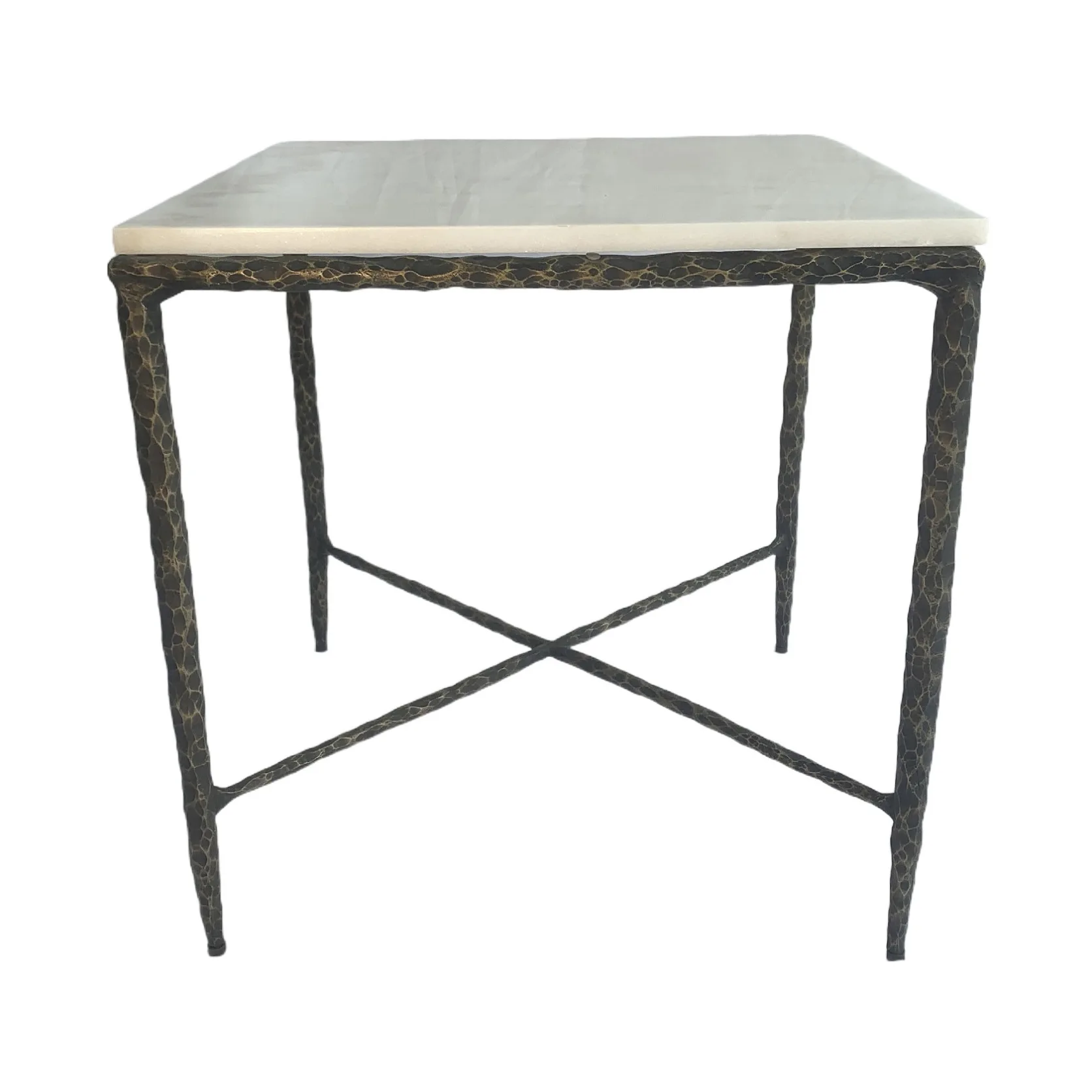 

American style, light luxury, antique, forged iron art, personality, side table, soft decoration design,