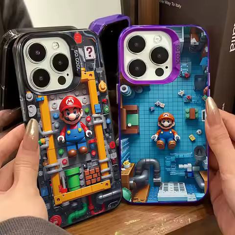 Cartoon Game M-Marios Case for Samsung Galaxy S24 S23 S22 S21 Ultra Plus FE A54 A34 A24 A14 A73 A53 A33 5G Note 20 Back Cover