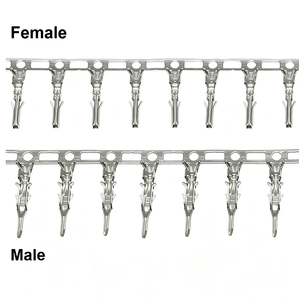 500pcs MX3.0mm Plug-in Spring Terminal 43045/small 5557 Cold Pressed Male and Female Terminal Connector Plug-in Spring