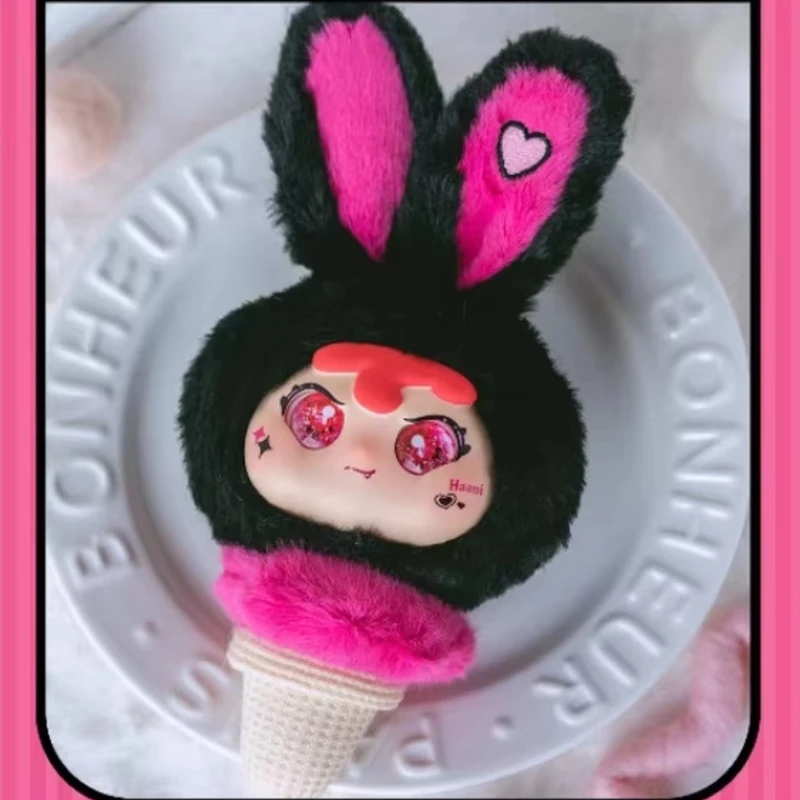 

Three Treasures 6Pcs Haani Barbie Sweetheart First Generation Plush Blind Box Trend Toy Vinyl Doll Pendant Fashion Cute Gift