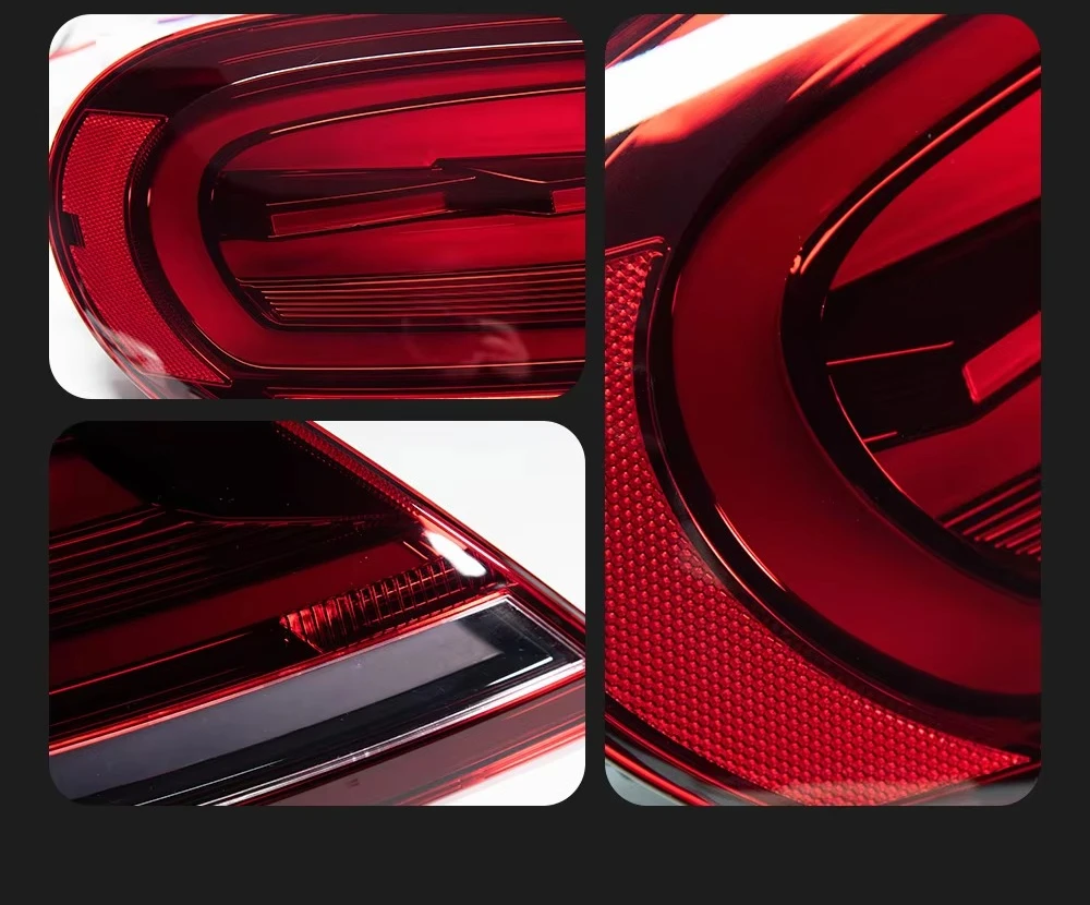 Car Lights For VW Beetle Led Tail Lamp 2012-2020 Dynamic Signal Tail Light Animation Rear Stop Brake Reverse Auto Accessories