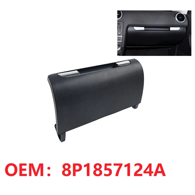 Front Glove Box Cover Compartment Lid Glove Compartment Lid 8P1857124A Fit For  A3 S3 8P 2004-2012