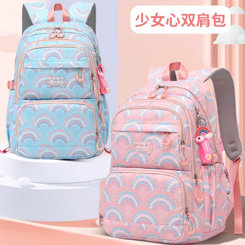 Camouflage Schoolbag Set for Primary Students with Lunch Bag and Pencil Case Waterproof Large Capacity Children Kawaii Backpacks