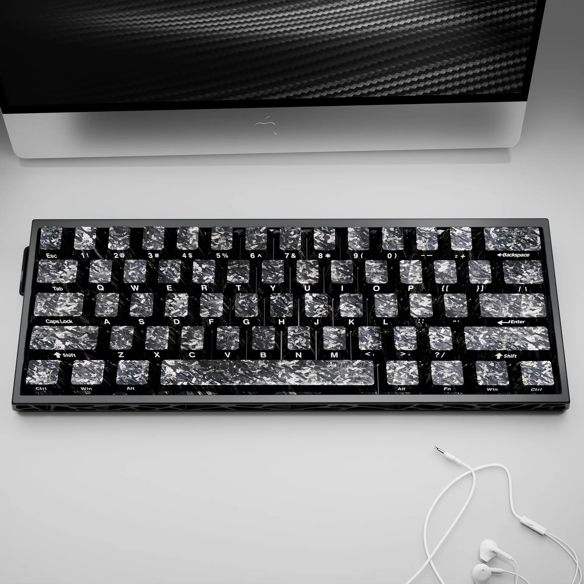 2026 New Carbon Fiber Texture  - Gaming Keyboard Magnetic Switches avis et prix