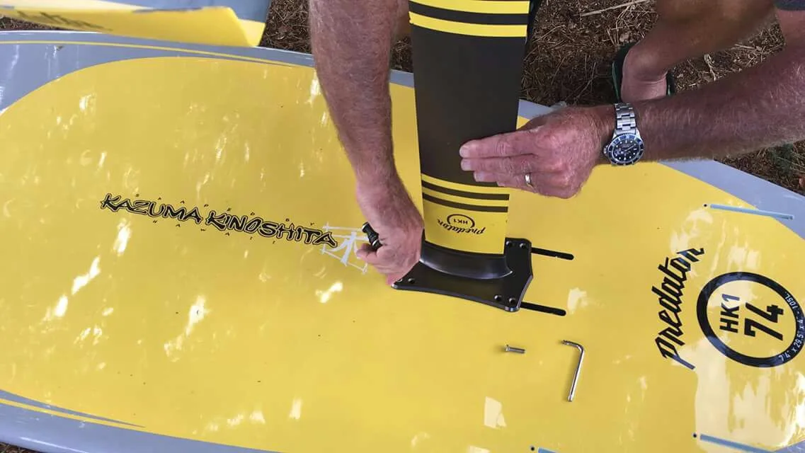 لوح ركوب الأمواج الكهربائي من ألياف الكربون Hydrofoil
