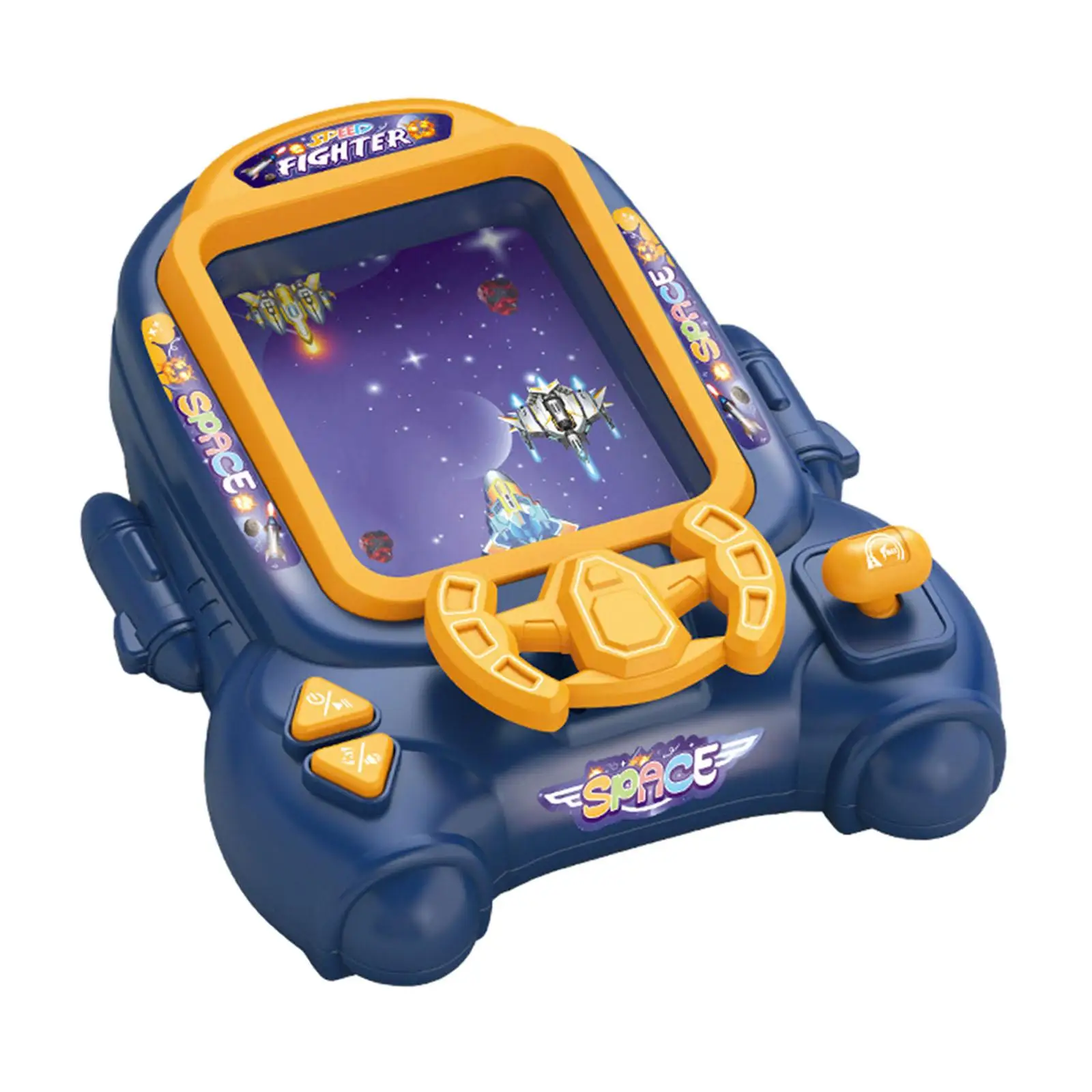 

Игрушечный руль для автомобиля на космическую тематику, джойстик-труба, имитация вождения для малышей, игра для детей от 3 лет и старше, подарок для мальчиков