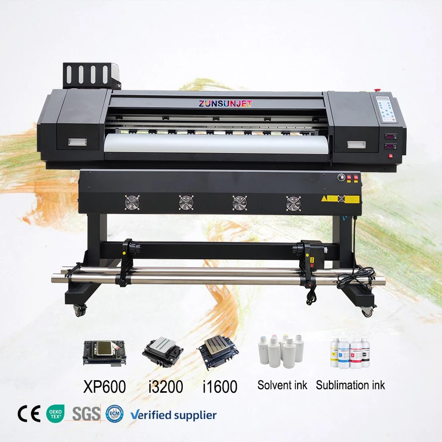 

Small Dye Photo Wide Format Eco Solvent Machine Professional 44 Inch Sublimation Multicolor Inkjet Printers for Heat Transfer