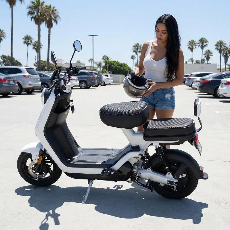 

E-Bicycle PU Leather Cushion Cover Sunscreen Waterproof Heat Insulation Breathable All-inclusive Seat Cover For All Seasons