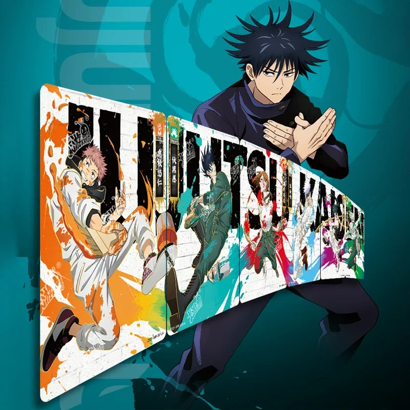 KAYOU Jujutsu Kaisen Collection Card New Itadori Yuji Fushiguro Megumi Edycja kolekcjonerska Karta Zabawki dla dzieci Pudełka na prezenty świąteczne