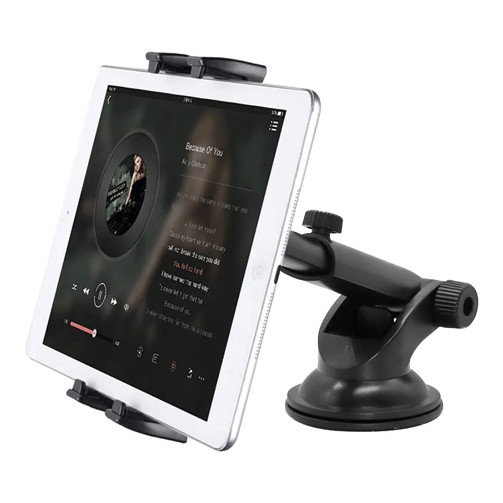 Car Tablet Stand Holder Universal Windshield Mount For iPad Air 1 2 Mini 3 4 Pro 9.7 10.5 Samsung Xiaomi 4 to 12.9 Inch Tab Pc