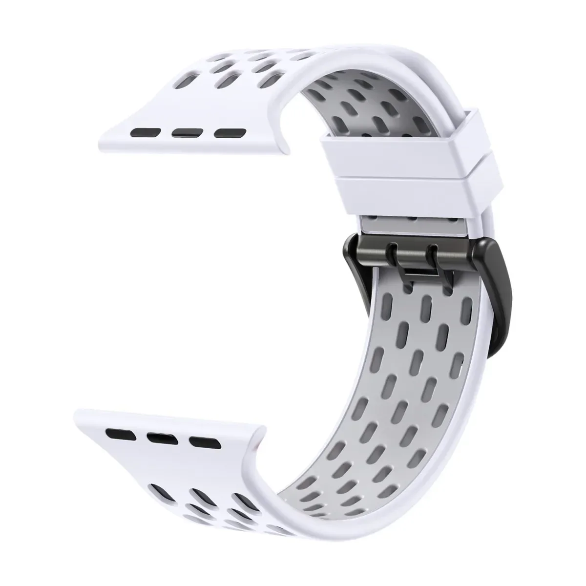 Watch Band For iWatch 42/44/45/49mm 38/40/41mm Silicone Watch Strap For Watch Series Ultra2 Se 9/8/7/6/5/4/3/2/1_voghion.com