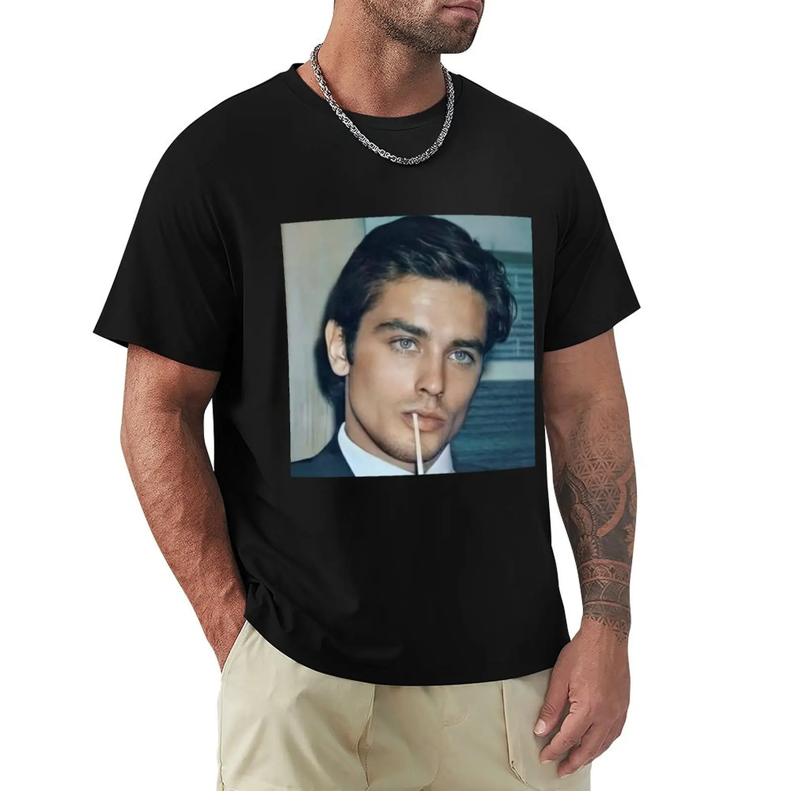 alain delon T-Shirt man t shirt luxury T-Shirt