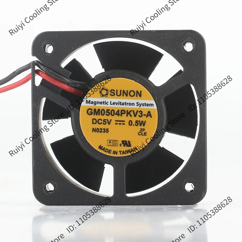 New SUNON GM0504PKV3-A 4020 5V 0.5W 2-pin cooling fan