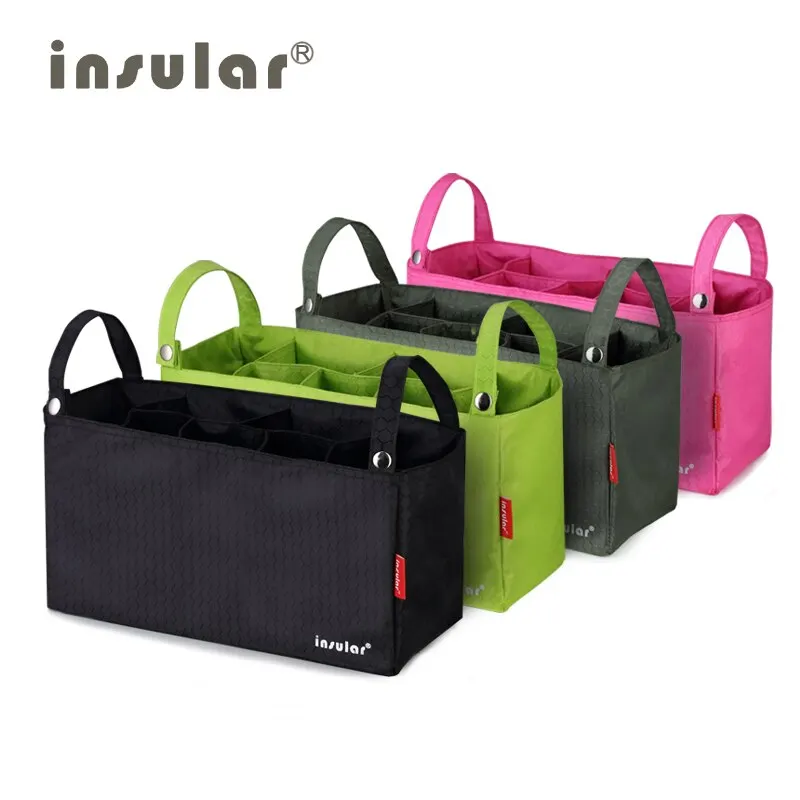Insular Baby Stroller Bag Mummy Organizer Nappy Diaper Carriage Buggy Pram Cart Basket Hook - Stroller Accessories for New Paren