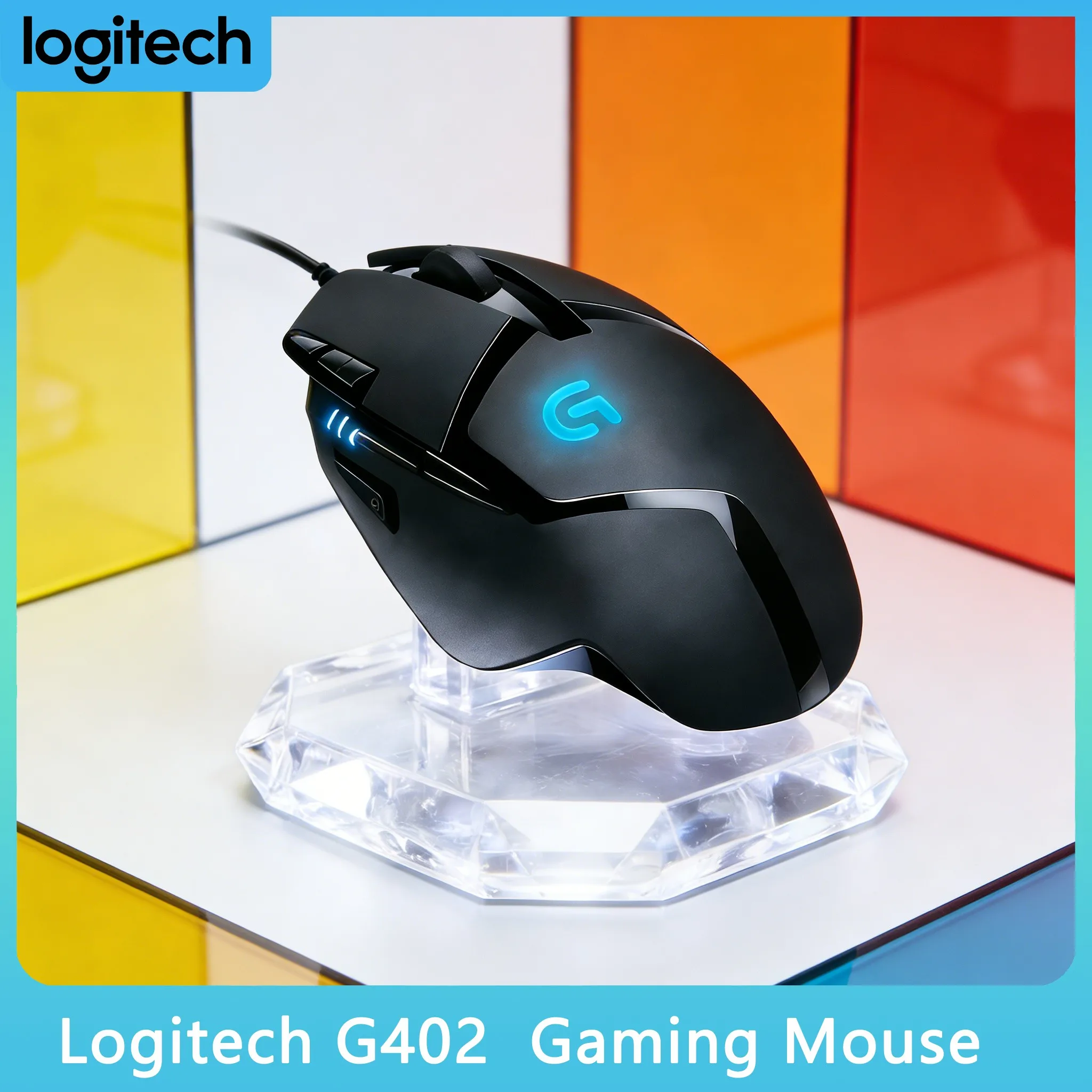 

Logitech G402: Мгновенная реакция на каждый игровой жест