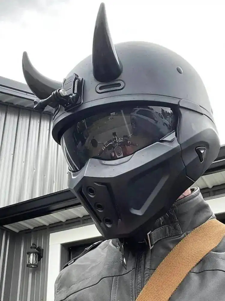 AliExpress NONE Large Devil Horns for Helmet Magnetic & Interchangeable Horns for Motorcycle, Bike & Ski Helmets - Pair