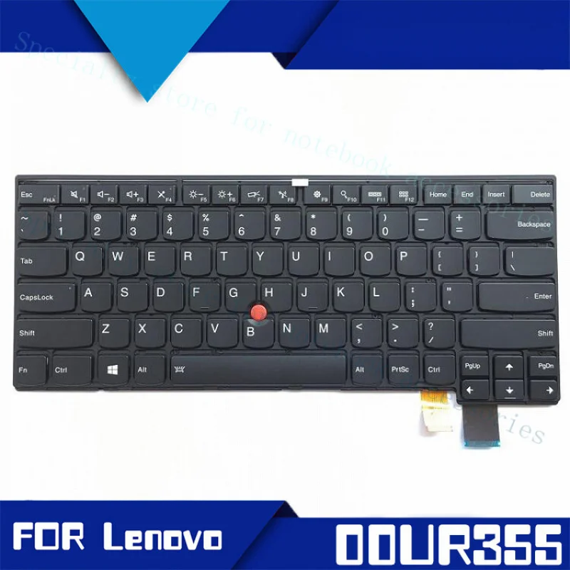 A+FOR Lenovo Thinkpad T460P Keyboard English with Backlight 00UR355 00UR395
