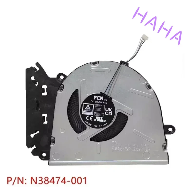 H+Laptop CPU Cooling Fan For HP 15-FC 250 G10 TPN-Q287 Series N38474-001