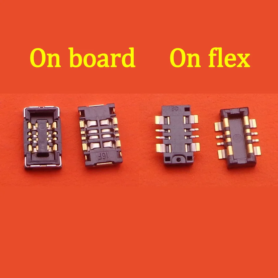 2-10Pcs FPC Connector Inner Battery Holder Flex Cable Plug For Samsung Galaxy A52 A526 A72 A725 A726 A32 A325 A326 A42 A426 A525