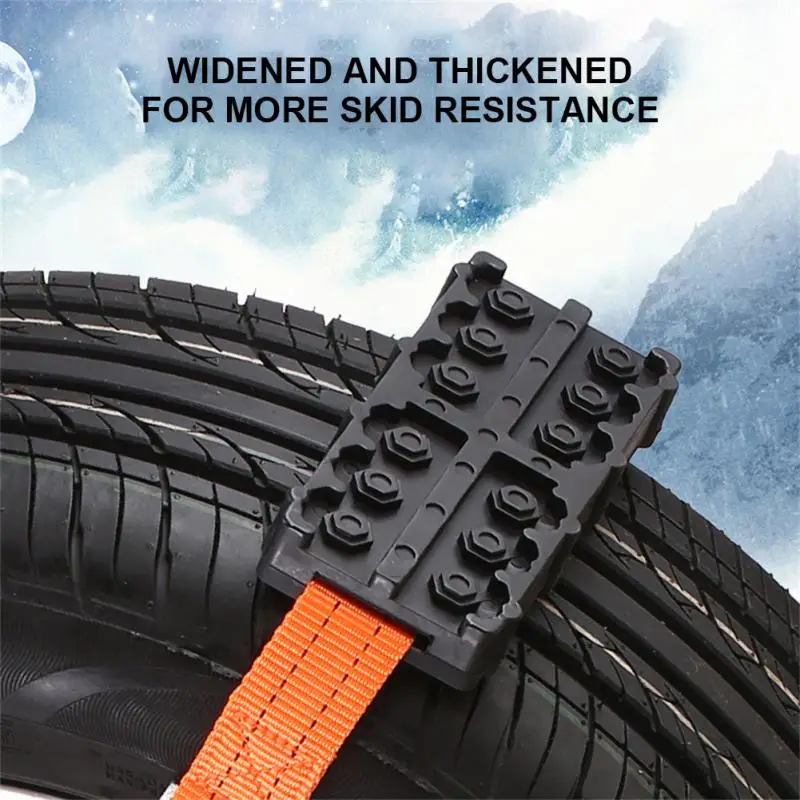 2024 Mud Sand Snow Tire Ladder Off-Road Vehicle Emergency Tracks Chain Non-Slip Traction Mat Car Recovery Traction Boards